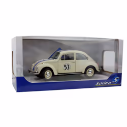 Solido Volkswagen Beetle 1303 Racer 53 Modèle de voiture classique Pré-assemblé 1:18 - Vue supplémentaire 10
