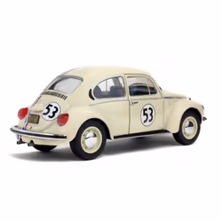 Solido Volkswagen Beetle 1303 Racer 53 Modèle de voiture classique Pré-assemblé 1:18