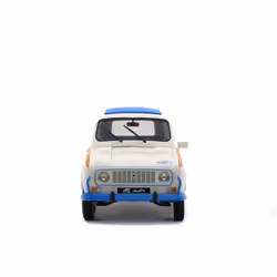 Solido Renault 4L, Modèle de voiture classique, Pré-assemblé, 1:18, Renault 4L, 1 pièce(s), Bleu, Blanc
