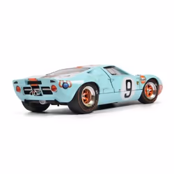 Solido Ford GT40 MK1 #9 Modèle de voiture de sport Pré-assemblé 1:18