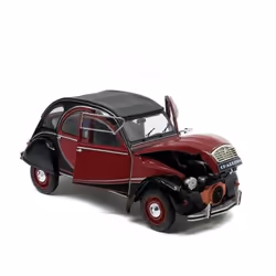 Solido Citroen 2CV6 Charleston Modèle de voiture de ville Pré-assemblé 1:18 - Vue supplémentaire 8