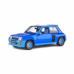 Solido Renault 5 Turbo, Modèle de voiture de ville, Pré-assemblé, 1:18, Renault 5 Turbo, unisexe, Bleu