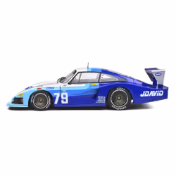 Solido Porsche 935 Moby Dick Modèle de voiture de sport Pré-assemblé 1:18