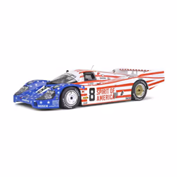Solido Porsche 956 #8, Modèle de voiture de sport, 1:18, Porsche 956, Garçon, 14 an(s), Bleu, Rouge, Blanc