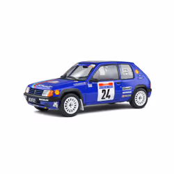 Solido S1801711, Modèle de voiture de sport, Pré-assemblé, 1:18, peugeot 205 rallye gr.a, unisexe, Porte