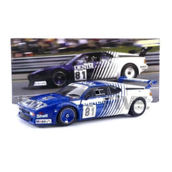 Voiture Miniature de Collection - WERK 83 1/18 - BMW M1 - Procar Series 1980 - Blue / White