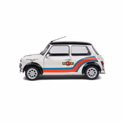 Solido Mini Cooper Martini Modèle de voiture de ville Pré-assemblé 1:18