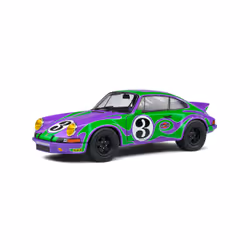 Solido PURPLE HIPPY TRIBUTE – 1973, Modèle de voiture classique, Pré-assemblé, 1:18, PURPLE HIPPY TRIBUTE, unisexe, Coupé, Ra ...