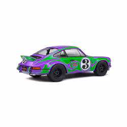 Solido PURPLE HIPPY TRIBUTE – 1973 Modèle de voiture classique Pré-assemblé 1:18 - Vue supplémentaire 4