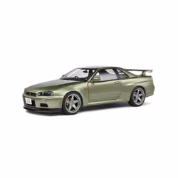 Solido Nissan GT-R (R34), Modèle de voiture de sport, Pré-assemblé, 1:18, Nissan GT-R (R34), unisexe, Porte
