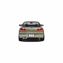 Solido Nissan GT-R (R34) Modèle de voiture de sport Pré-assemblé 1:18