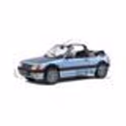 Voiture Miniature de Collection - SOLIDO - PEUGEOT 205 CTI - 1989 - Bleu - 1/18