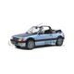 Voiture Miniature de Collection - SOLIDO - PEUGEOT 205 CTI - 1989 - Bleu - 1/18