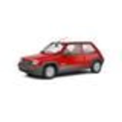 SOLIDO 1810001 MINIATURE RENAULT 5 GT TURBO MK1 – ROUGE VIF – 1985 1/18