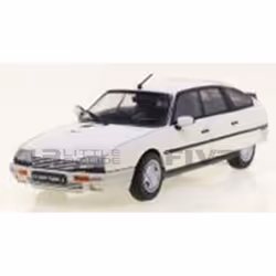 Voiture Miniature de Collection - SOLIDO - CITROEN CX GTi Turbo II - Échelle 1/43 - Blanc - 1989