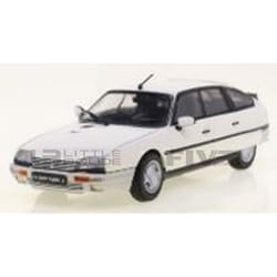Voiture Miniature de Collection - SOLIDO - CITROEN CX GTi Turbo II - Échelle 1/43 - Blanc - 1989