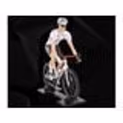 Voiture Miniature de Collection - SOLIDO - CYCLISTE AG2R-Citroen - 1/18 - Tour de France 2023 - Blanc/Noir