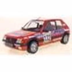 Voiture Miniature de Collection - SOLIDO - PEUGEOT 205 GTI 1.6 - Rallye Monte-Carlo 1986 - Rouge