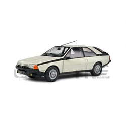 Voiture Miniature - SOLIDO - RENAULT Fuego Turbo - 1/18 - Blanc - 1985