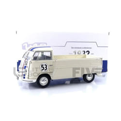 Voiture Miniature - SOLIDO - VOLKSWAGEN T1 Pick Up Racer 53 - 1/18 - Beige - 1950