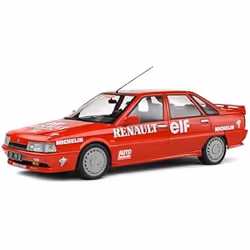 Voiture miniature - SOLIDO - Renault 21 Turbo MK.1 - Rouge - 1:18 - Vitesse sur Glace 1988