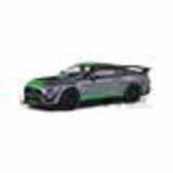 Voiture Miniature de Collection - SOLIDO - Mustang Shelby GT500 - 1/43 - Grey / Neon Green - 2020