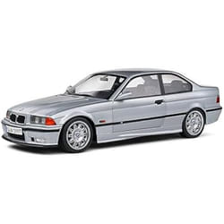 Voiture miniature de collection - SOLIDO - BMW E36 M3 COUPÉ - Couleur Argent - 1:18 - 1990