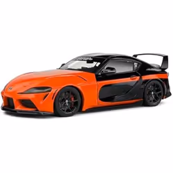 Voiture miniature - SOLIDO - Toyota GR Supra Streetfighter - Orange - 1:18 - 2024