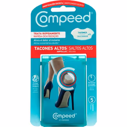 Compeed 3663555003192, 4,2 x 6,8 cm, 5 pièce(s), Carré, Translucide, Blanc, CE