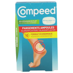 Compeed Pansements Ampoules Moyen Format Extrême 10 Pansements