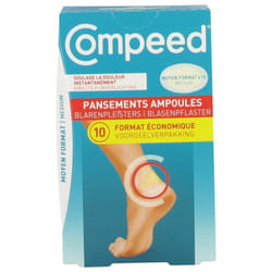 Compeed Pansements Ampoules Moyen Format 10 Pansements