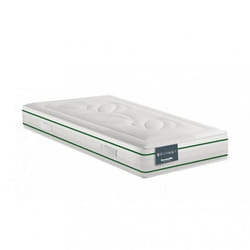 Matelas Dunlopillo EUGEN 7 120 x 190 x 22 cm mousse 14 cm 100% Latex accueil moelleux soutien ferme