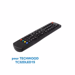 Télécommande TV de remplacement Vestel pour TECHWOOD TC32DLED15