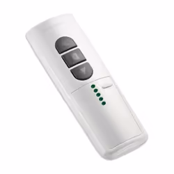Cette télécommande BECKER EC545-II blanche vous permettra de piloter vos motorisations et récepteurs Centronic pour volets ro ...