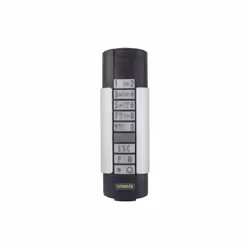 SOMMER S10212-00001 - Clavier à code radio Telecody+ Émetteur portatif 12 canaux Touches rétroéclairées Jusqu?à 10 codes d?ac ...