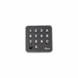 Description générale Le clavier à code NICE EDSWG est un dispositif sans fil, conçu pour contrôler jusqu'à 3 automatismes tel ...