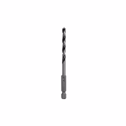 Foret bois Quick 5 mm UNIVERSAL,Mèche avec Brad Point etTige à changement rapide 1/4' pour plus de stabilité et des trous pré ...