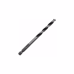Foret bois Quick 7 mm UNIVERSAL,Mèche avec Brad Point etTige à changement rapide 1/4' pour plus de stabilité et des trous pré ...