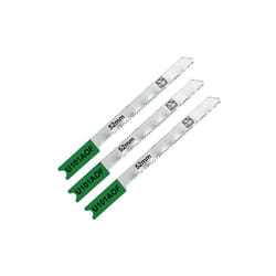 3 lames de scie sauteuse U courbe propre Stratifié