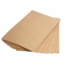Rame de papier - Clairefontaine - Kraft brun vergé - 21 x 297 cm - 250 feuilles - 90 g