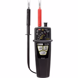Description générale Le C.A 762 IP2X de Chauvin Arnoux est un testeur de tension essentiel pour les électriciens, permettant  ...