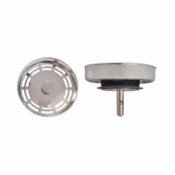 Description générale Panier amovible en inox pour fermeture de bonde d'évier à pression, référence 225210. Spécifications tec ...