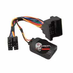 Module de récupération commandes au volant - JVC - Citroën - C2/C3/C4/C5/C8/DS3 - Noir - FAKRA sans radars recul