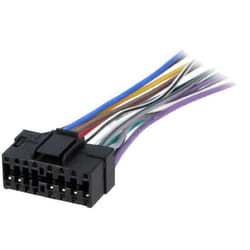Câble Autoradio - Pioneer - 16PIN - Connecteur Noir - Fils Nus - 2