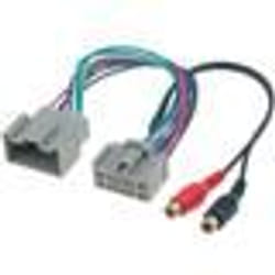 Câble Autoradio RCA - RCA - Volvo XC70/C30/S40/S60/S80/V50/V70 - Noir - Adaptateur pour autoradio