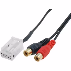 Adaptateur RCA - BMW - 3 ap05 - Noir - Compatible 2006 - Autoradio