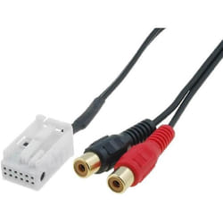 Adaptateur RCA - BMW - 3 ap05 - Noir - Compatible 2006 - Autoradio