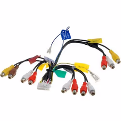 Câble Autoradio RCA - Pioneer - AVIC-F910BT - Noir - Audio - Compatible AVIC-D3/ F700BT/ F900BT