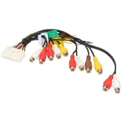 Câble Audio RCA - Pioneer - AVIC - Noir - Connecteur RCA - Pour Autoradio
