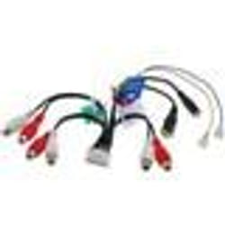 Câble Autoradio - Pioneer - AVIC-X1/AVIC-X1BT/AVIC-X3 - Noir - Jack 35mm - RCA